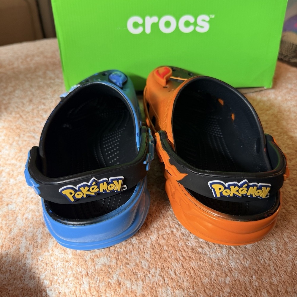 Crocs Pokémon Versus Clog Blastoise Vs Charizard BRAND NEW MENS Size 8 Clogs - Picture 6 of 8